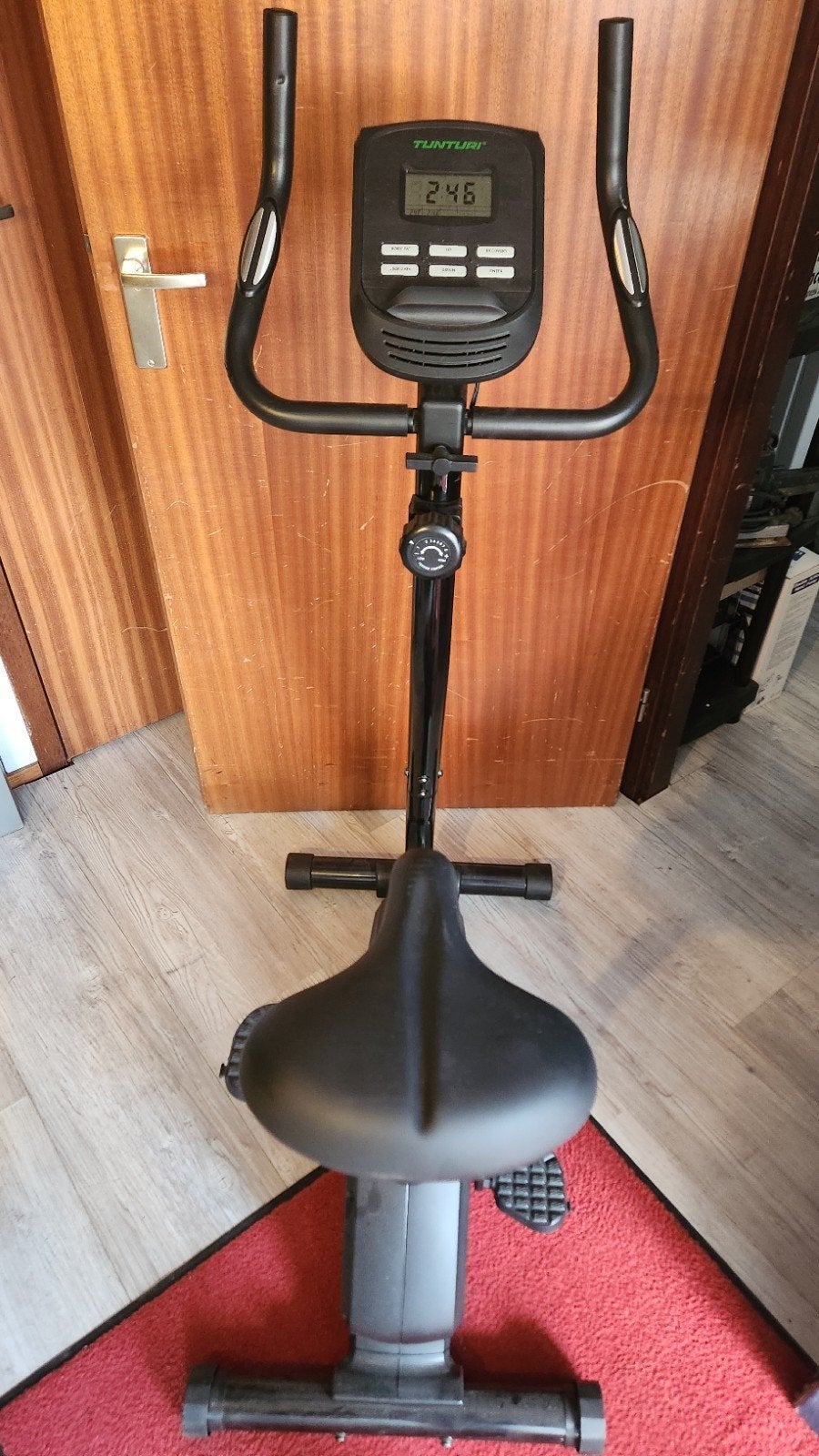 Tunturi Star Fit F100 Hometrainer, Sport en Fitness, Fitnessapparatuur, Ophalen, Gebruikt, Metaal, Benen