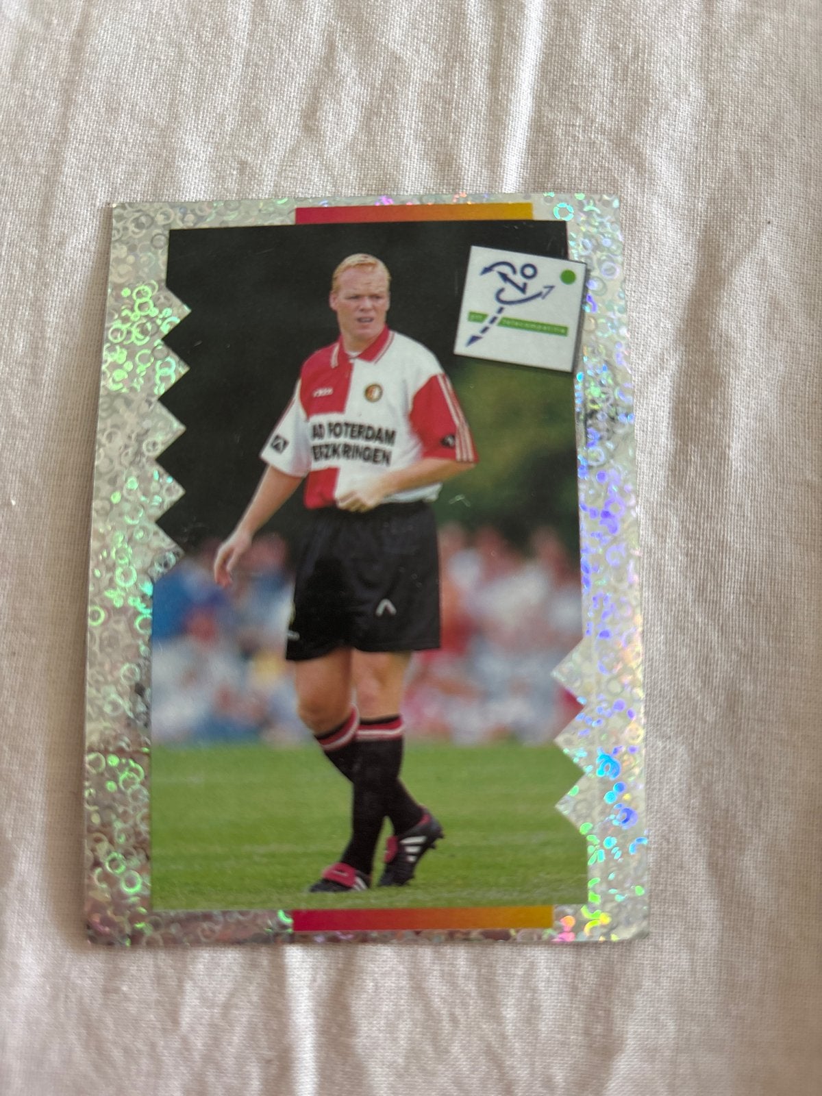Panini Voetbal 96 Ronald Koeman Feyenoord Plaatje #113, Ophalen of Verzenden, Zo goed als nieuw, Plaatje