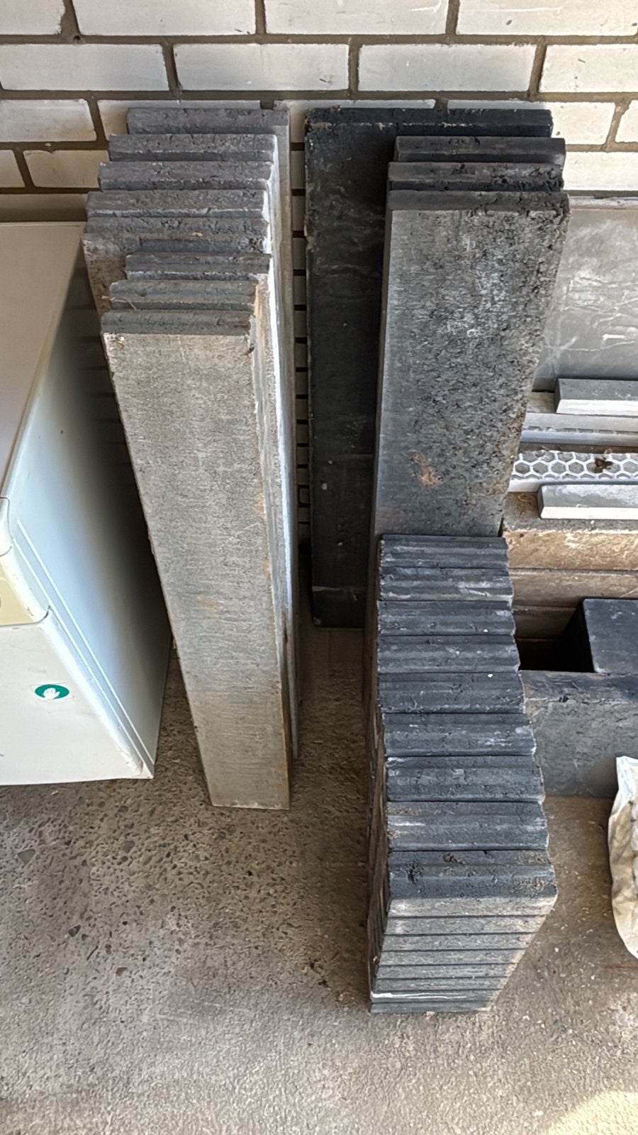 Diverse betonbanden en palisades, Ophalen, Zo goed als nieuw, Beton, Overige typen