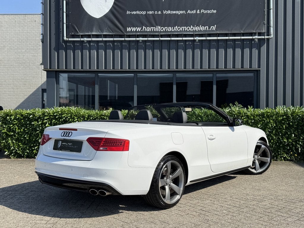 Audi S5 Cabriolet 3.0 TFSI 334pk Quattro Aut / Tiptr. Vol op, Auto's, Audi, Gebruikt, 2995 cc, Cabriolet, Leder