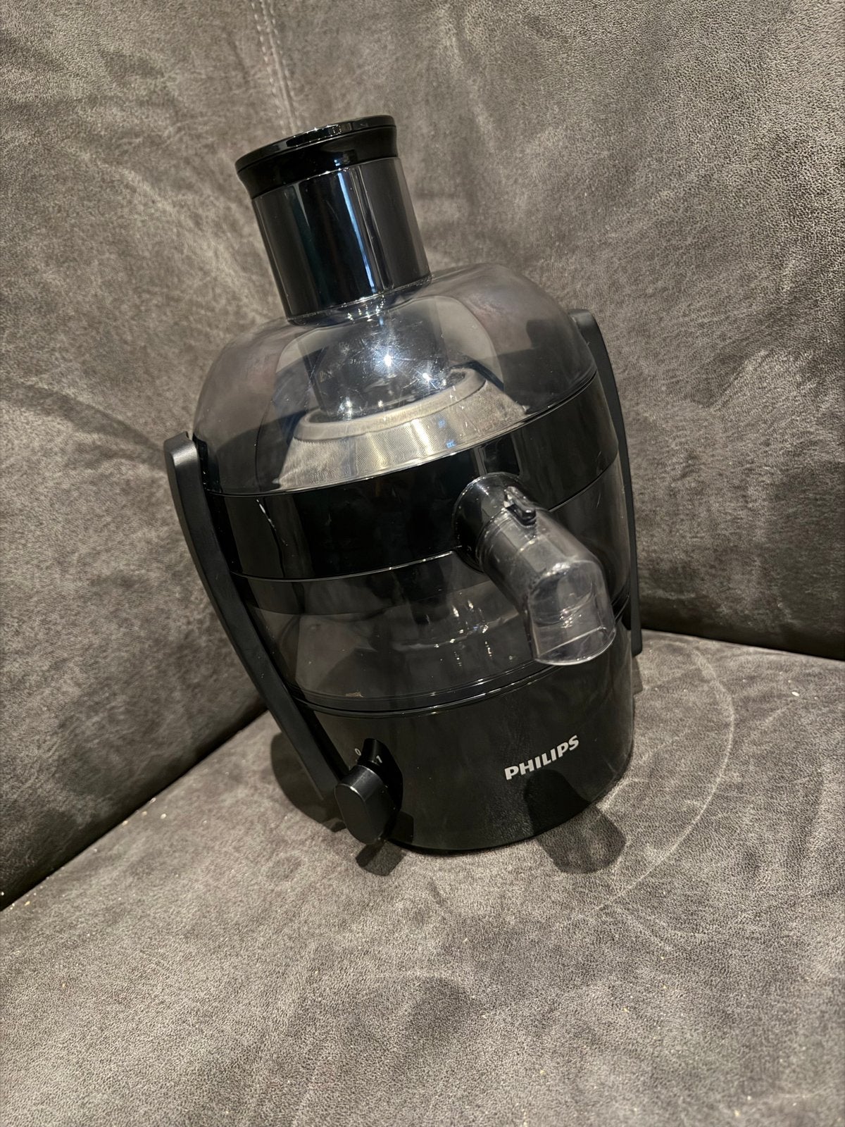 Philips HR1832/00/AJ Sapcentrifuge - Zwart, Kunststof, Ophalen of Verzenden, Zwart, Overige typen