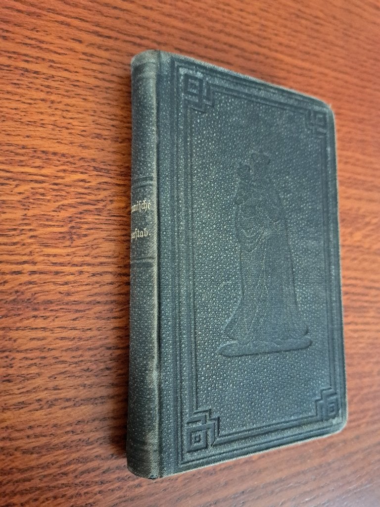Antiek gebedenboek Kevelaer 1897 – Maria met Kind – etui, Ophalen of Verzenden, Gelezen, Christendom | Katholiek