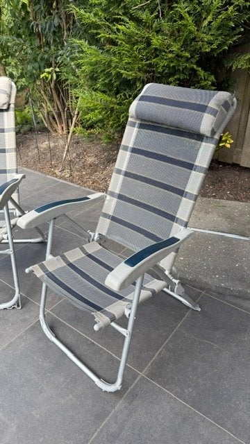 Campingstoelen Dukdalf (2 of 4 stuks), Ophalen, Gebruikt, Campingstoel