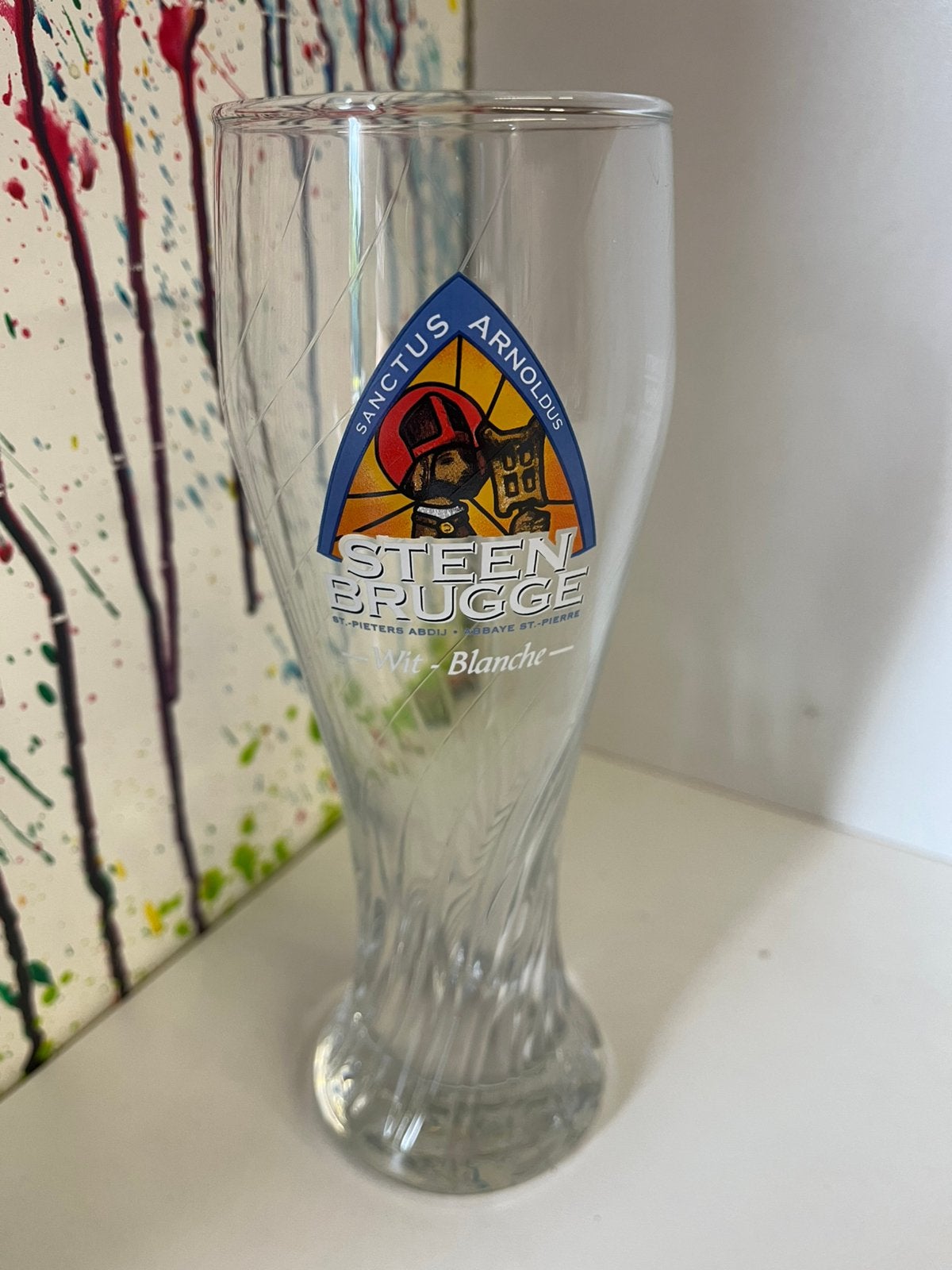 Steenbrugge bierglazen set van 6 glazen, Ophalen of Verzenden, Nieuw, Glas of Glazen, Overige merken