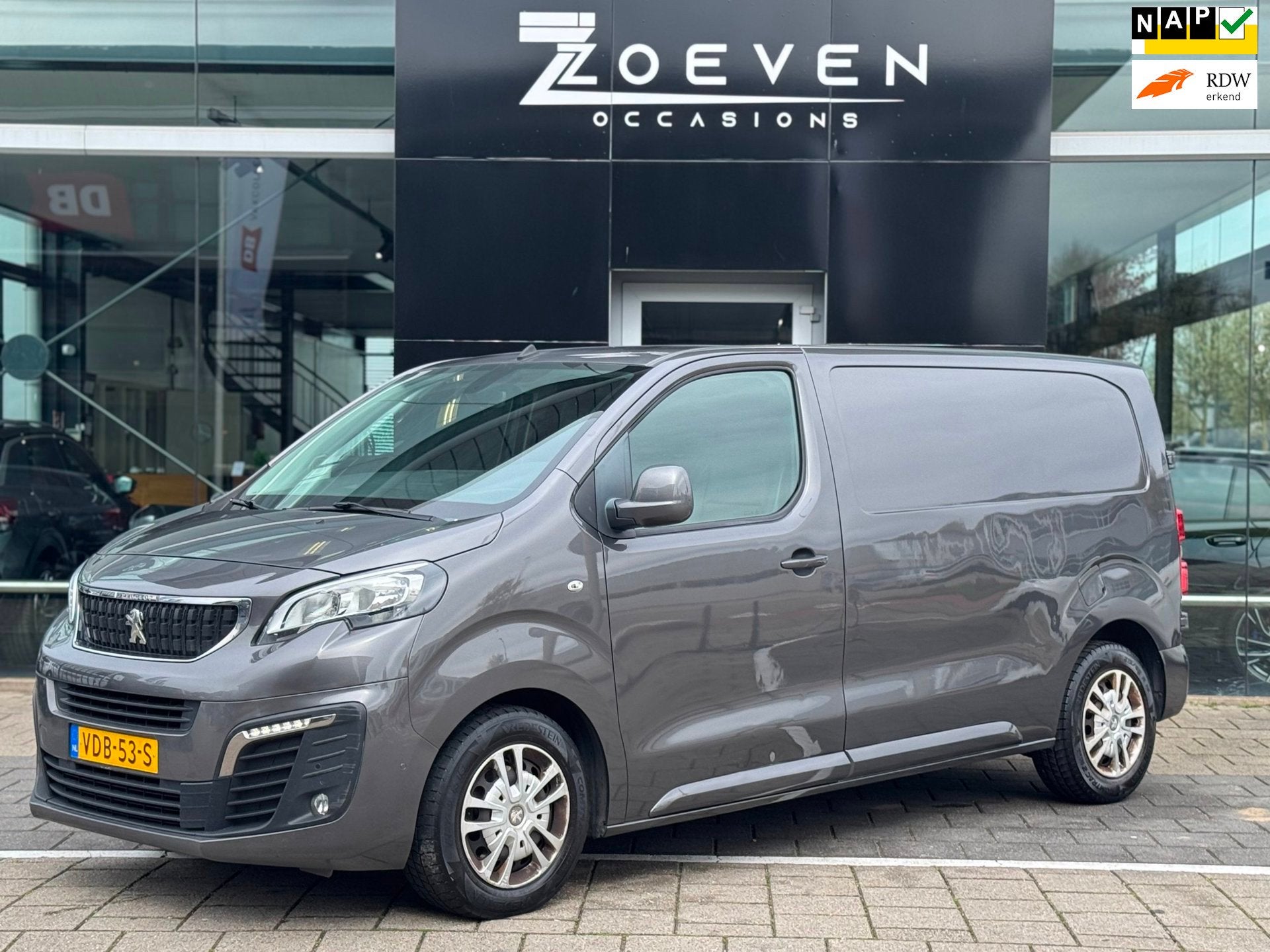 Peugeot Expert 227S 2.0 BlueHDI 180 Premium Pack Marge Auto, Auto's, Bestelauto's, Stof, Gebruikt, 4 cilinders, Origineel Nederlands