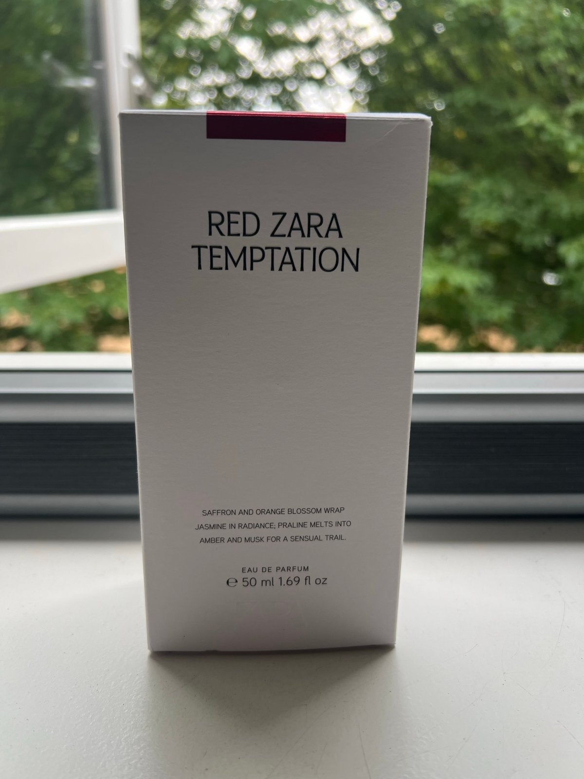 50ml Zara Red Temptation Eau de Parfum, Sieraden, Tassen en Uiterlijk, Uiterlijk | Parfum, Ophalen of Verzenden, Zo goed als nieuw