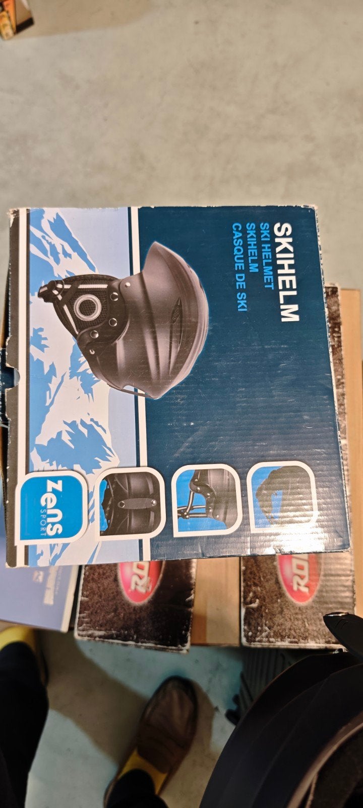 Zensport Skihelm - almost Nieuw, Overige typen, Nieuw, Skiën, Minder dan 100 cm