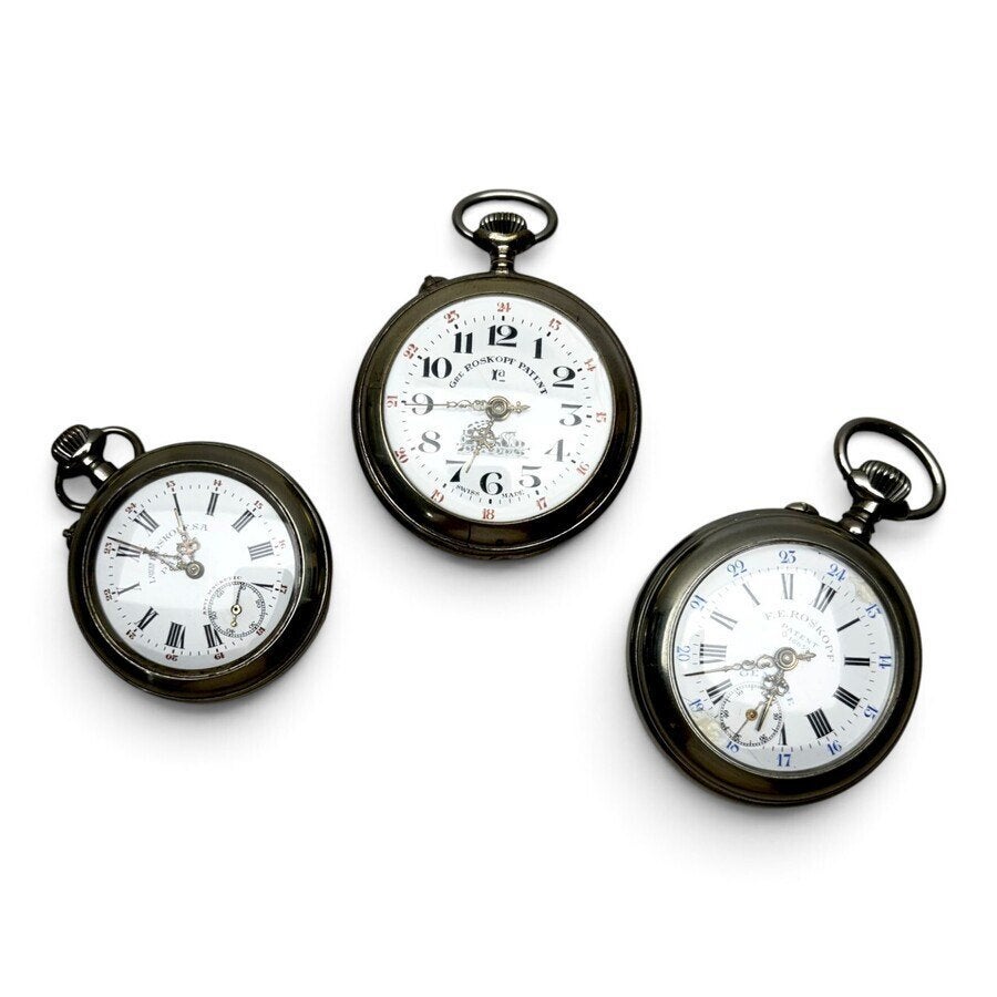 Lot Rosskopf-zakhorloges (3x), Ophalen of Verzenden