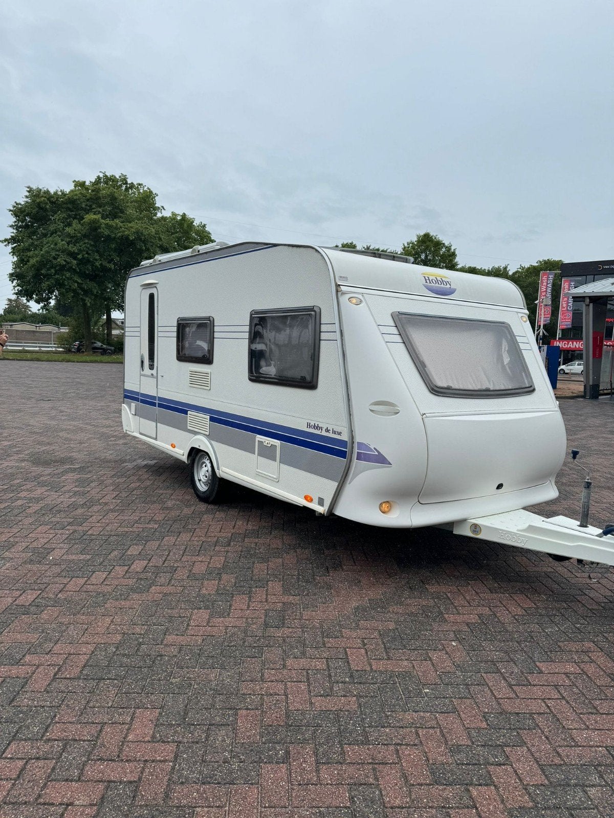 hobby de luxe 440sf bj2008, Caravans en Kamperen, Hobby, Treinzit, Dwarsbed, Particulier