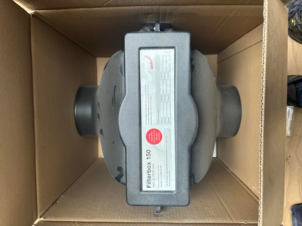 Zehnder Filterbox 150 - Origineel (evt + filter €80), Ophalen of Verzenden, Nieuw, Ventilator