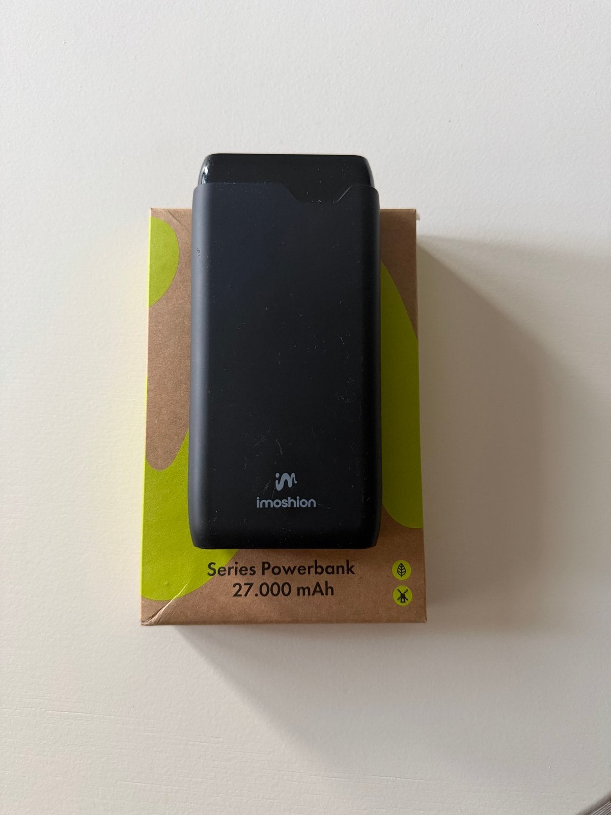 Imoshion Powerbank 27.000 mAh USB C en USB A, Ophalen of Verzenden, Zo goed als nieuw