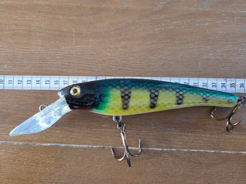 Musky Mania Ernie 9inch Perch, Ophalen of Verzenden, Zo goed als nieuw, Overige typen