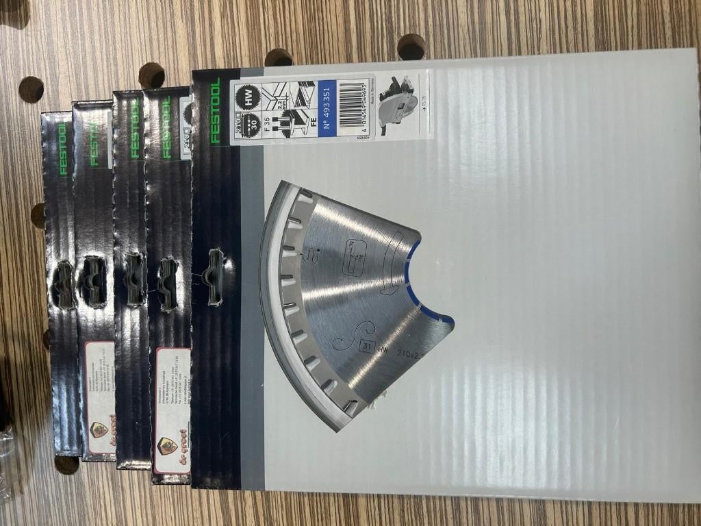 Festool zaagbladen TS 75, Ophalen, Nieuw