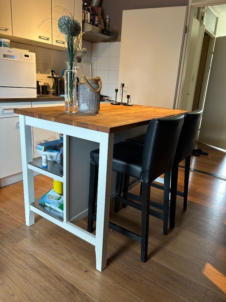 Keukeneiland, Huis en Inrichting, Keuken | Keukenelementen, Ophalen, 75 cm of meer, 50 tot 100 cm, Zo goed als nieuw
