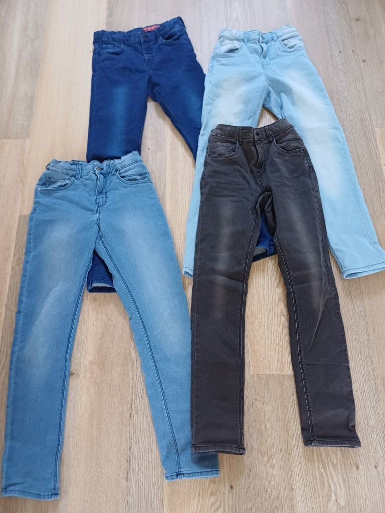 4 spijkerbroeken, Hema, maat 158, NIEUW!!! 4=€20,-!, Ophalen of Verzenden, Nieuw, Jongen, Broek