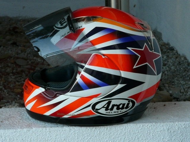 helm Arai Simon Crafar Replica – Maat M – Zeldzame collectab, M, Arai, Dames, Ophalen of Verzenden