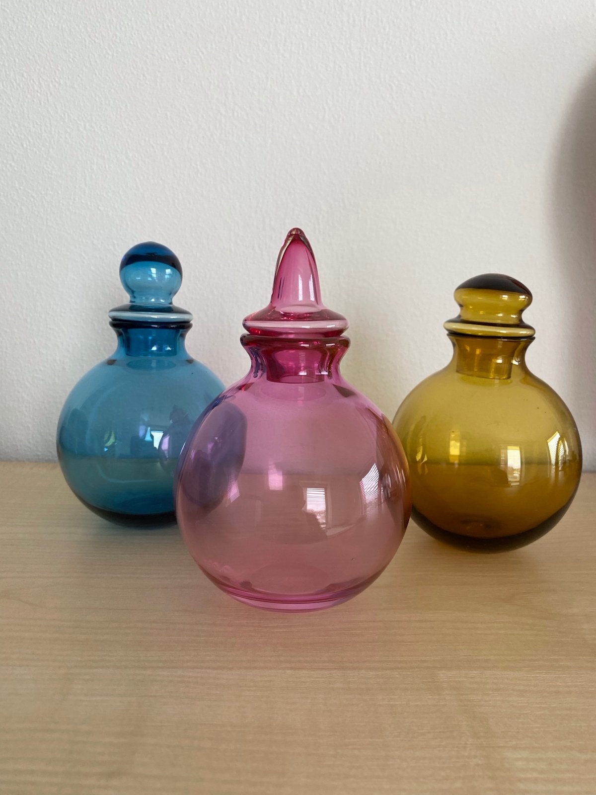 3 Royal Leerdam karafjes 'Aarde' (ruilen/kopen), Ophalen