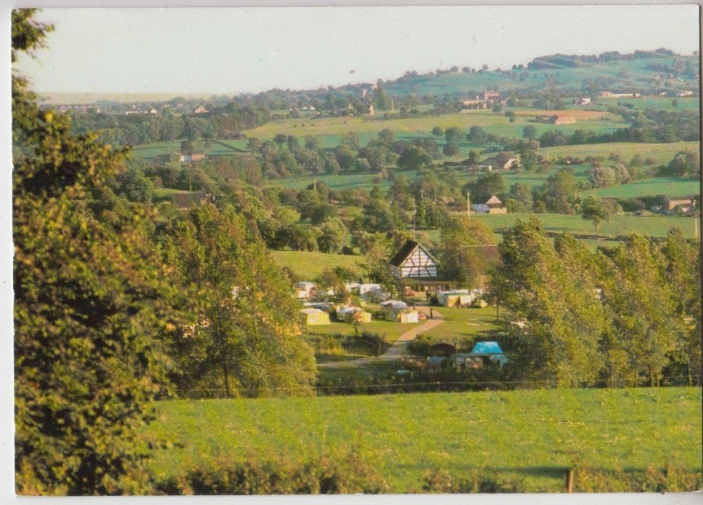Vijlen Vergezicht op België Camping Cottesserhoeve 1979, Verzenden, 1960 tot 1980, Ongelopen, Limburg