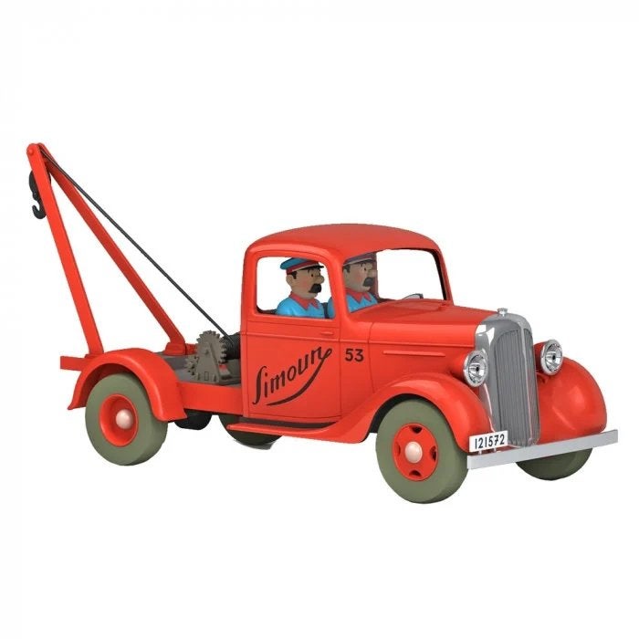 Kuifje auto 1:24 #33 De Takelwagen van Simoun  Nieuw