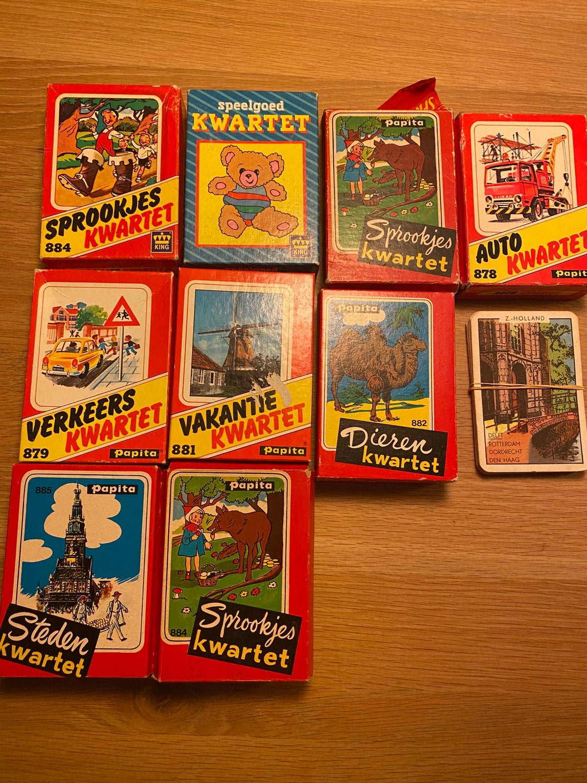 Kwartetten King en Papita, Ophalen of Verzenden, Gebruikt, Kwartet(ten)