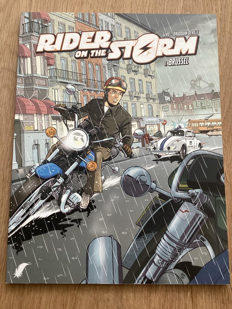 Rider on the Storm 1: Brussel - Stripboek in zeer goede staa, Boeken, Eén stripboek, Ophalen of Verzenden, Zo goed als nieuw