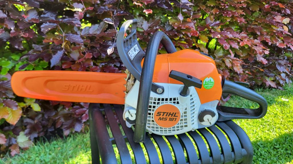 Stihl MS181 MS 181 Kettingzaag  Zeer nette staat, Tuin en Terras, Hand-tuingereedschap, Ophalen of Verzenden, Zo goed als nieuw
