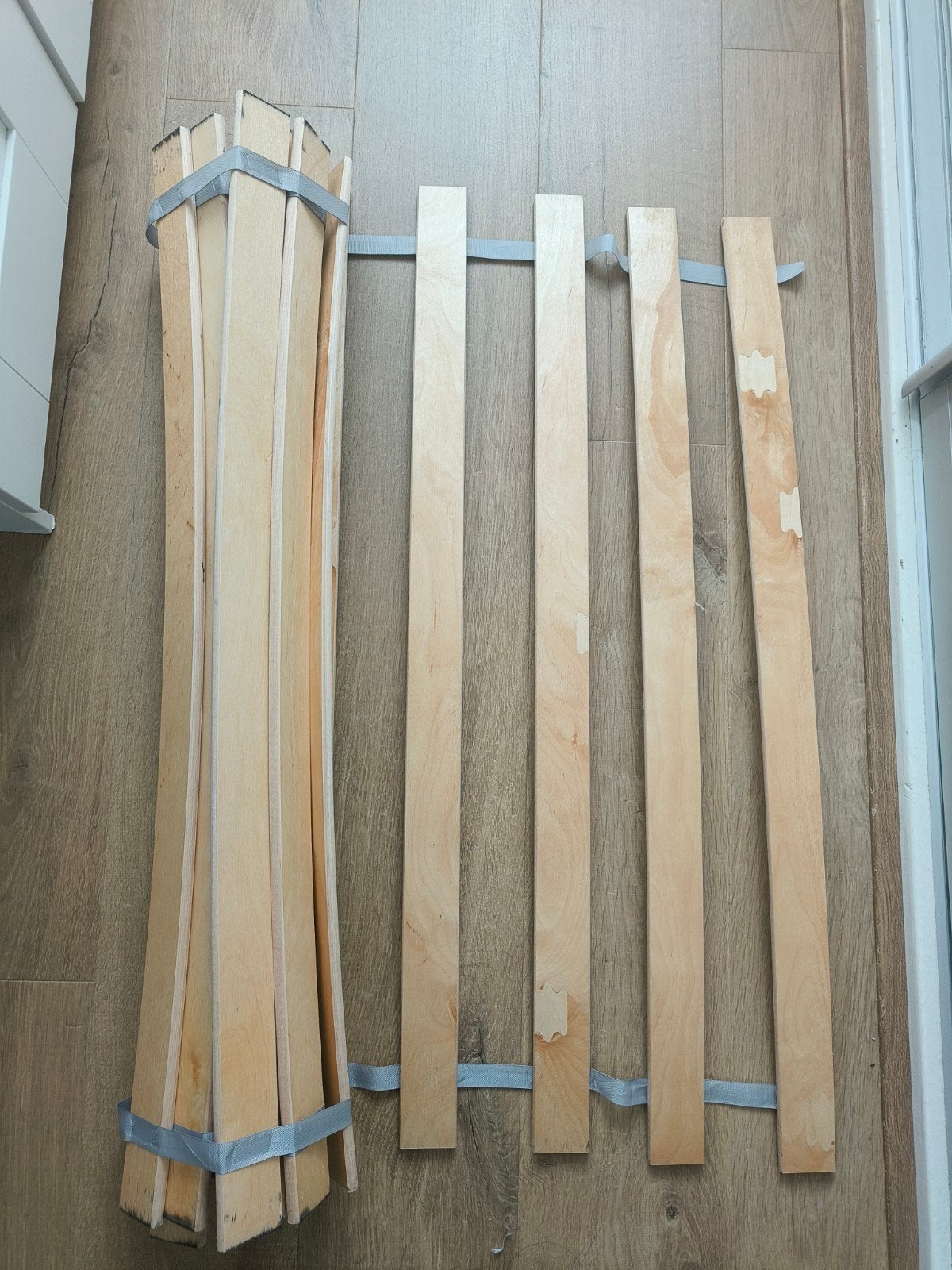 IKEA LURÖY Lattenbodem 90x200 cm - Nieuwstaat, Ophalen, 90 cm, Eenpersoons, Zo goed als nieuw