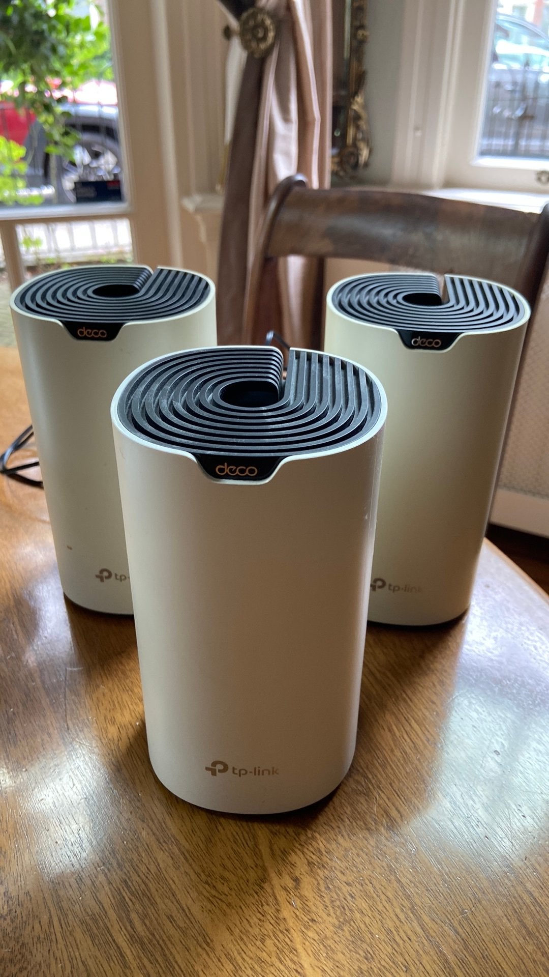 TP-Link Deco S4R Mesh WiFi Systeem (3 stuks), Computers en Software, Routers en Modems, Zo goed als nieuw, Router, Ophalen of Verzenden