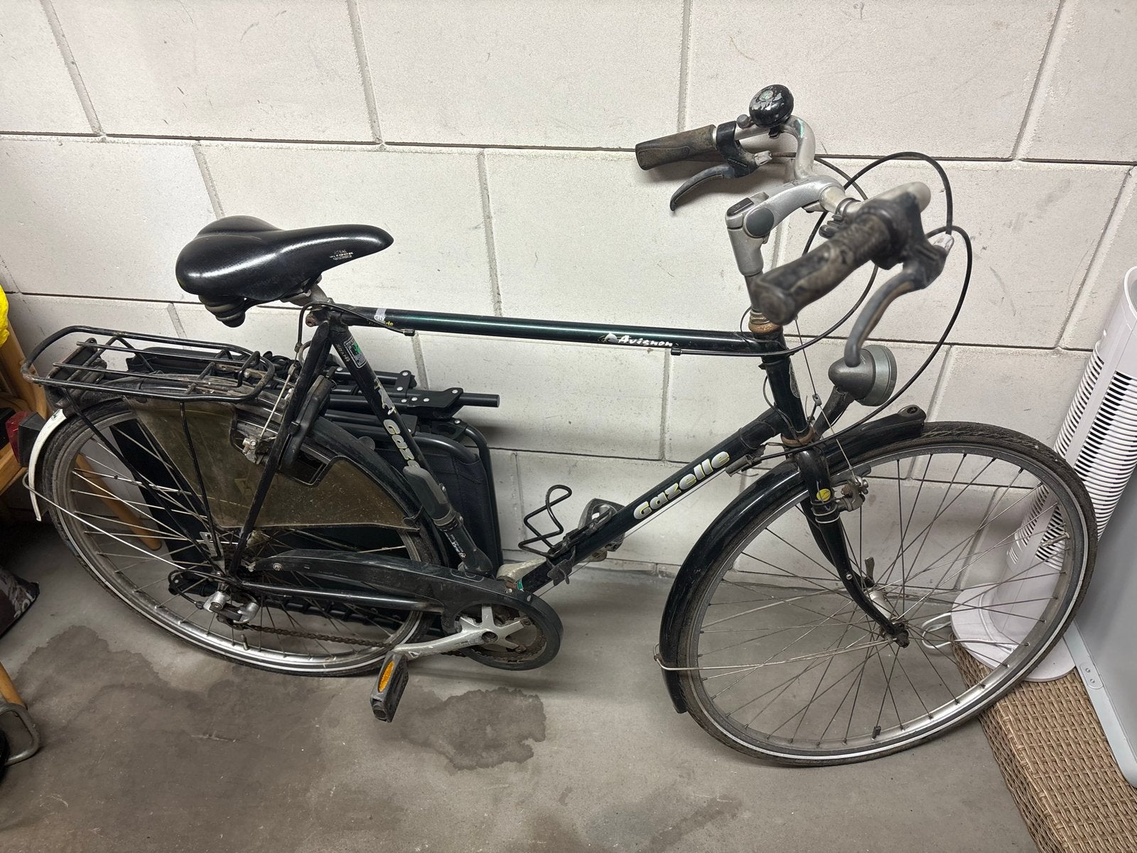 Oudere Gazelle fiets met fietspomp, Ophalen, Gebruikt, Gazelle