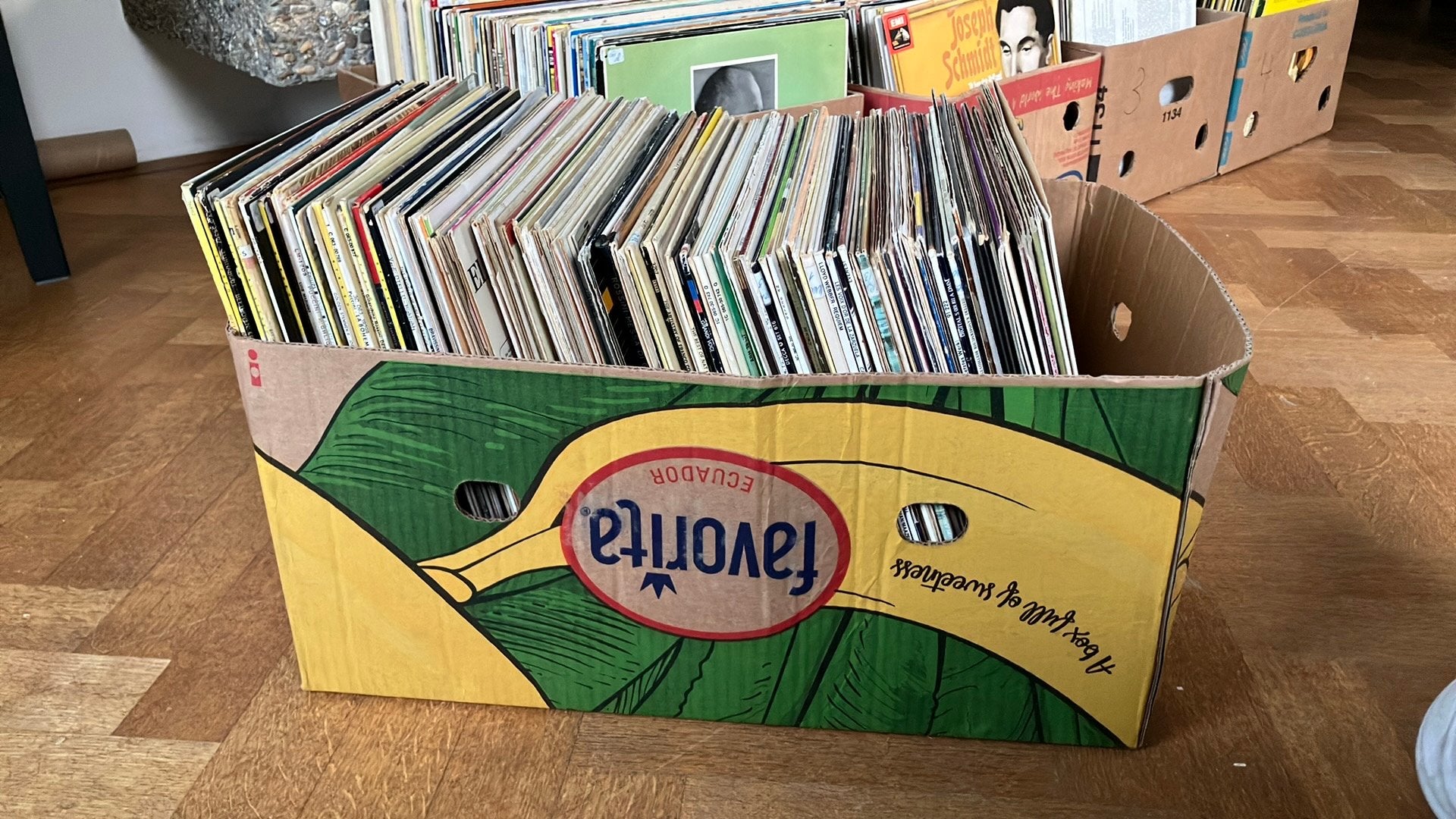 Leuke klassieke lp’s 15 euro per doos, Ophalen, Gebruikt, 12 inch, Overige typen