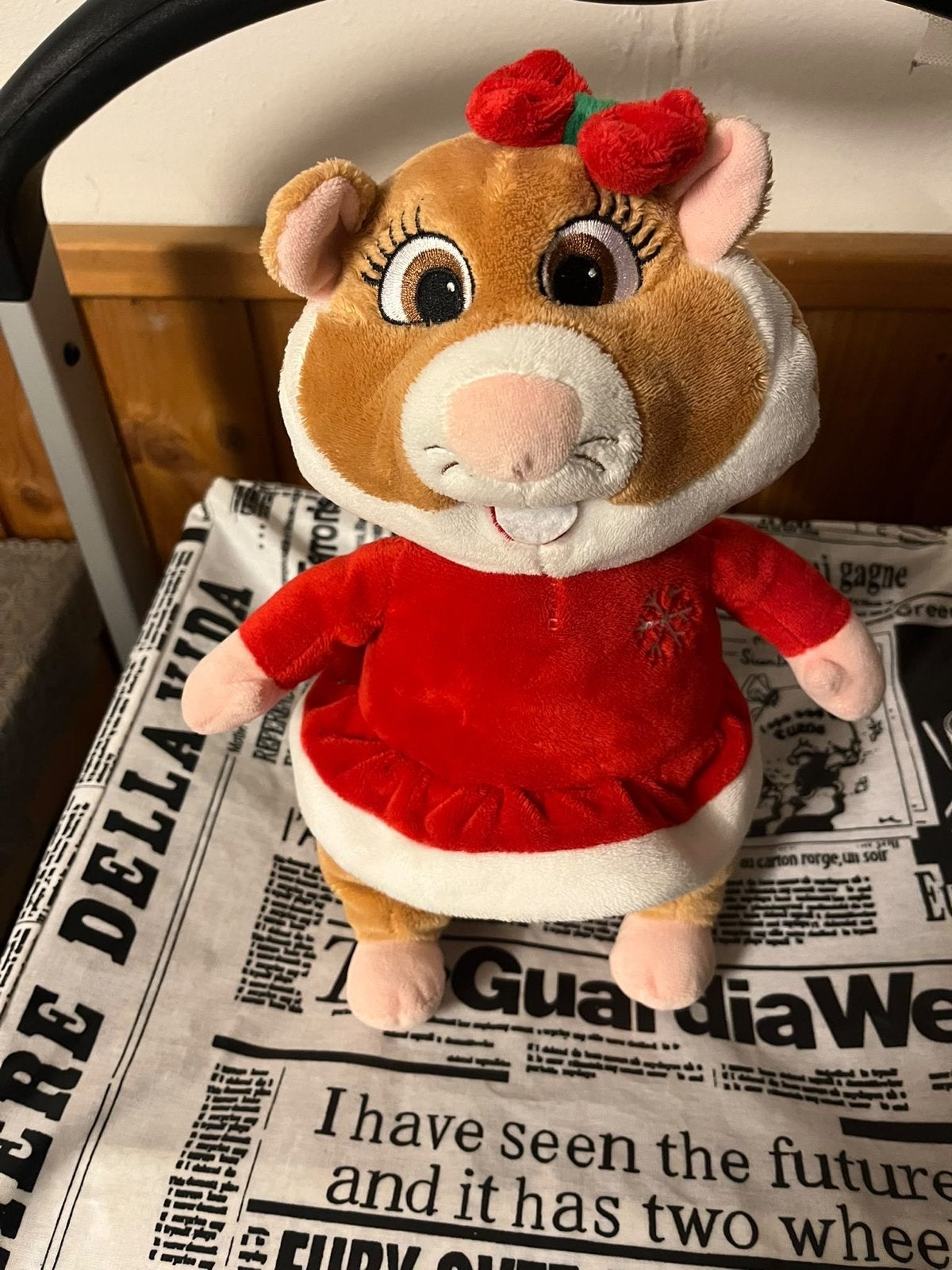 AH Hamsterknuffel Kersteditie, Albert Heijn, Hamster, Ophalen of Verzenden, Zo goed als nieuw