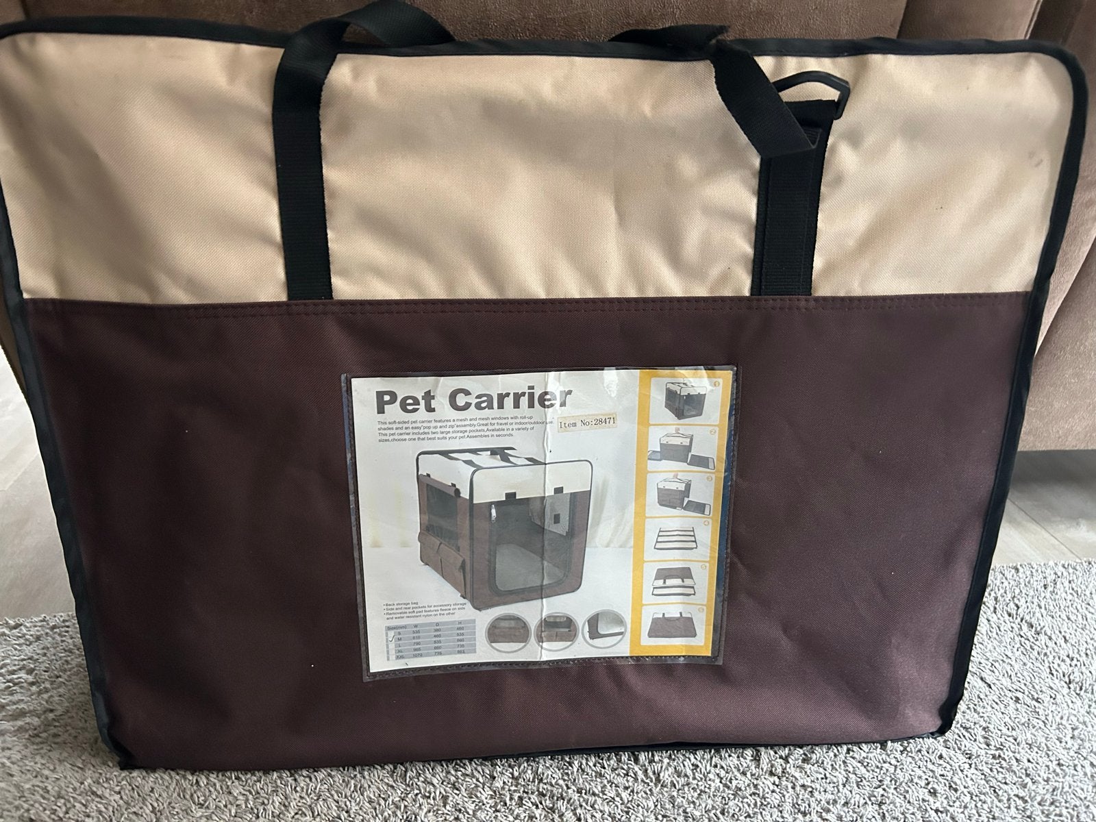 Reis bench voor klein huisdier kat/ hond, Dieren en Toebehoren, Transportboxen, Ophalen of Verzenden