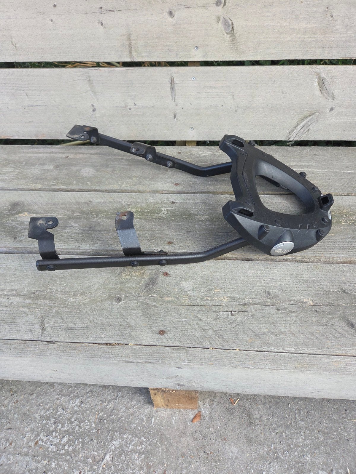 Honda NC750 topkofferdrager met Givi Monokey adapterplaat, Ophalen of Verzenden, Gebruikt