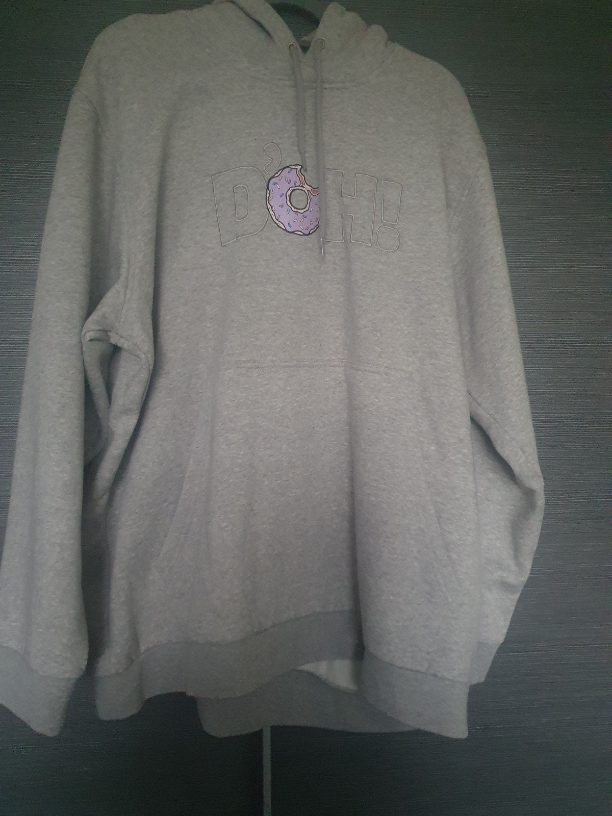 Nieuwe Adidas The Simpsons D'oh! Hoodie Grijs 2XL, Nieuw, Overige maten, Ophalen of Verzenden, Adidas