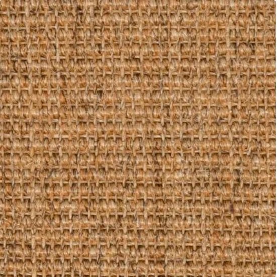 VMUS Sisal Vloerkleed Natuur gefestonneerd 165 x 180cm, Bruin, 150 tot 200 cm, Nieuw, Ophalen of Verzenden