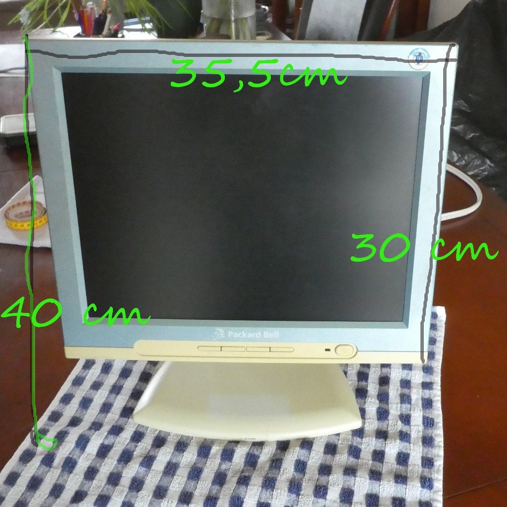 klein computerscherm, Computers en Software, Ophalen, Gebruikt, Packard Bell, Overige typen