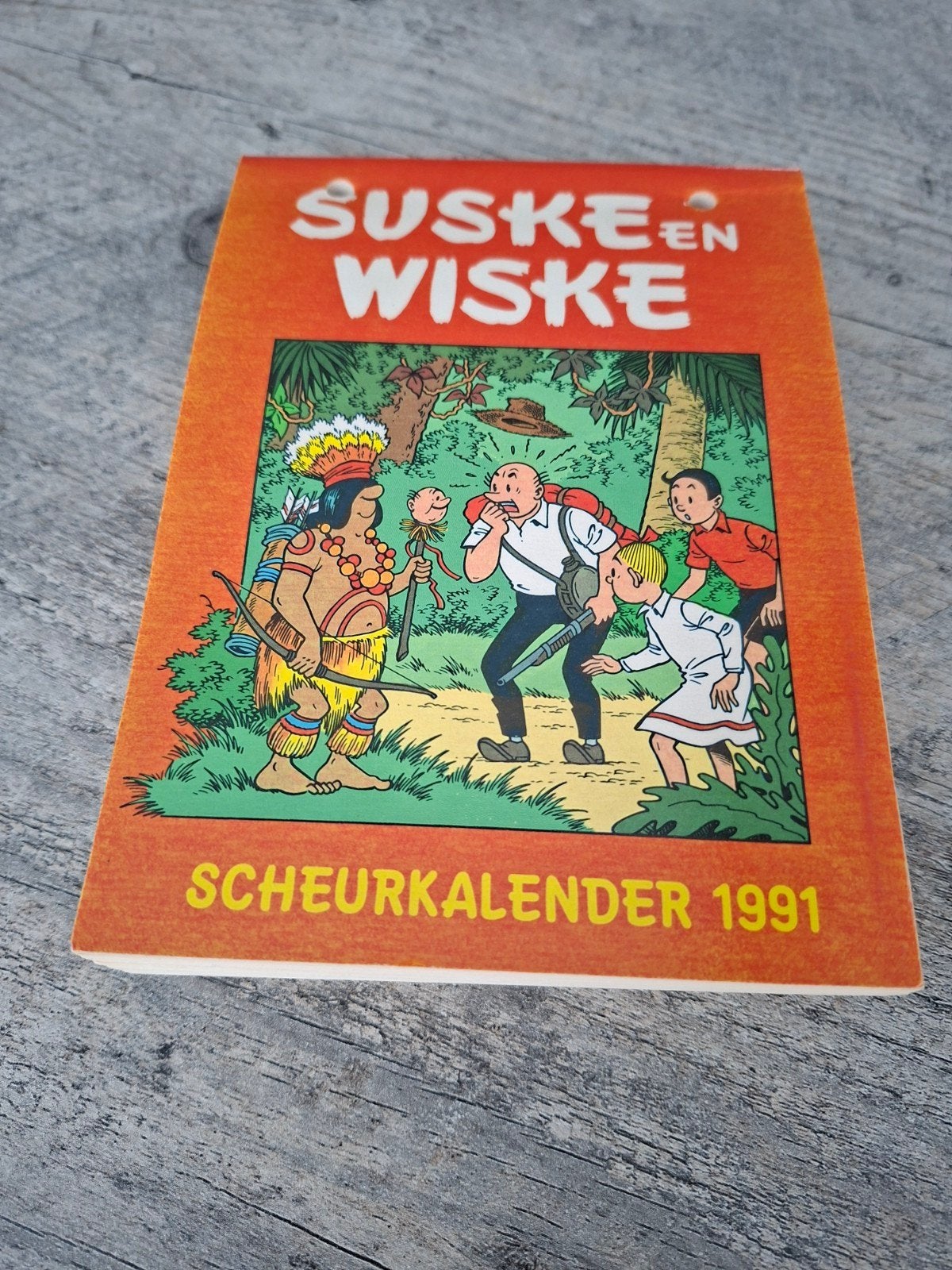 Suske en wiske scheurkalender 1991, Ophalen, Suske en Wiske, Boek of Spel
