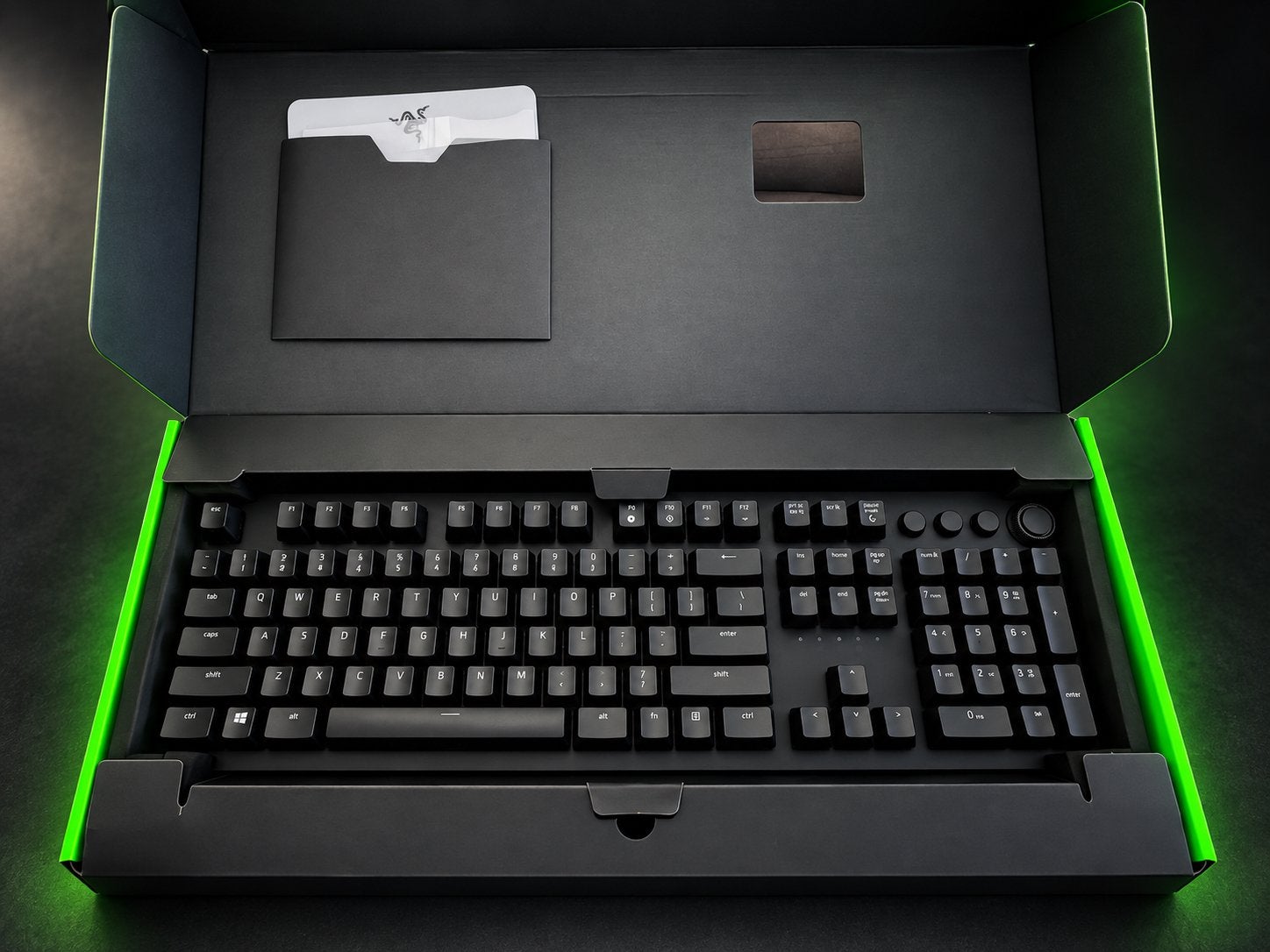 Razer Huntsman Elite Gaming Toetsenbord - Optische Switches, Computers en Software, Gaming toetsenbord, Ophalen of Verzenden, Zo goed als nieuw