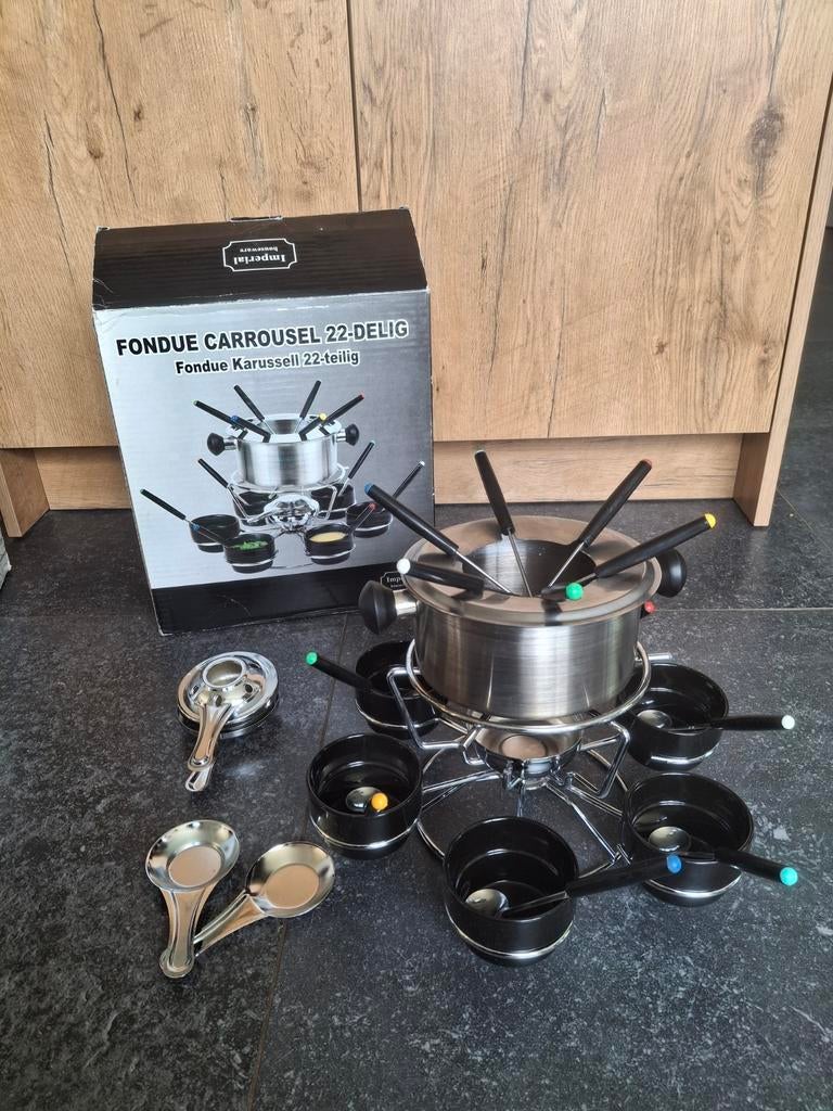 Fonduesets 2  TEFAL / IMPERIAL 6 persoons, Ophalen of Verzenden, Elektrisch, Fondueset