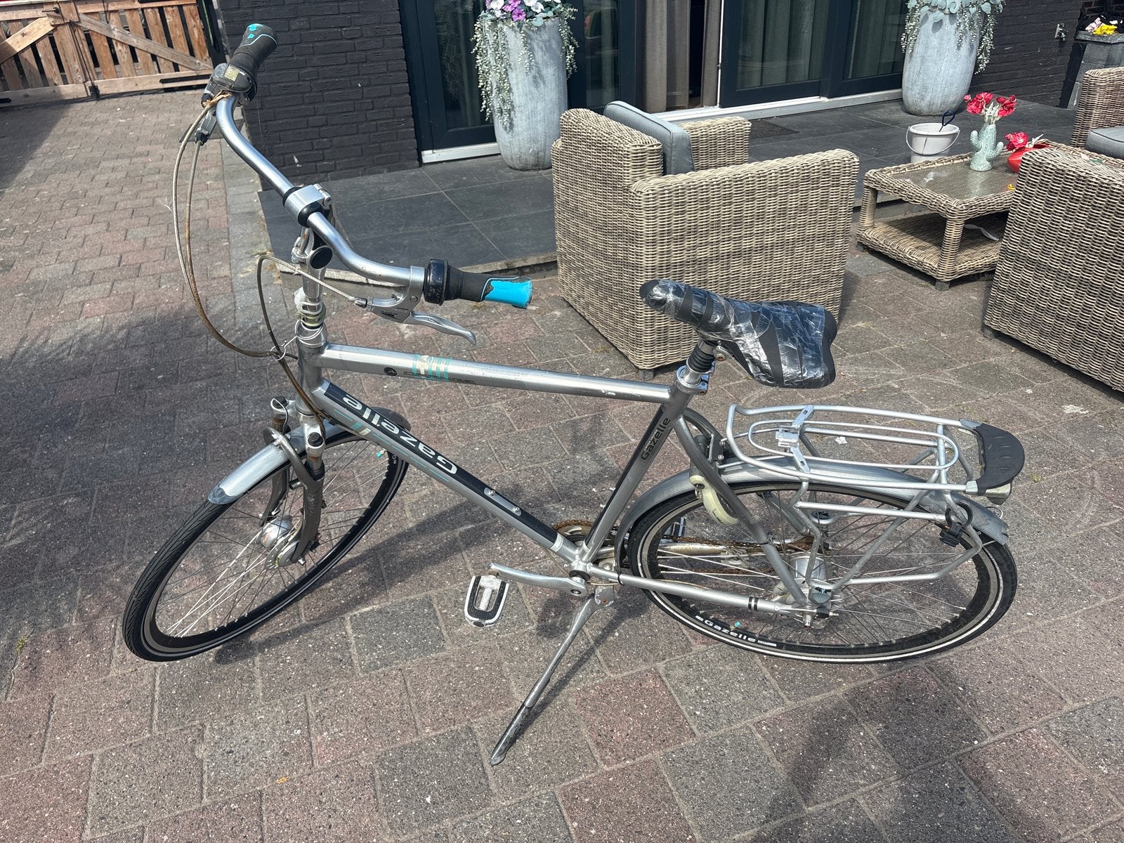 Kroegfiets, Ophalen, Velgrem, Versnellingen, Gazelle