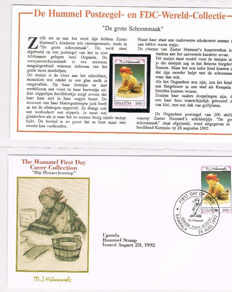 Hummel - Eerste Dag enveloppen - 26X, Verzamelen, Ophalen of Verzenden