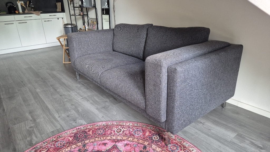 Stoffen bank 200x98cm, Ophalen, Gebruikt, Tweepersoons, 75 tot 100 cm