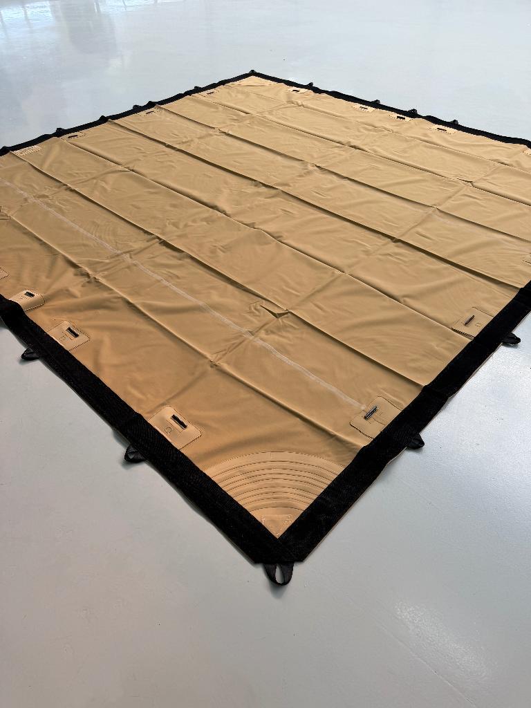 OUTLET DEAL! Stretchtent HQ8 3,5x3,5m Sand – Nieuw, Tuin en Terras, Partytenten, Ophalen, Opvouwbaar, Overige typen, Minder dan 4 meter