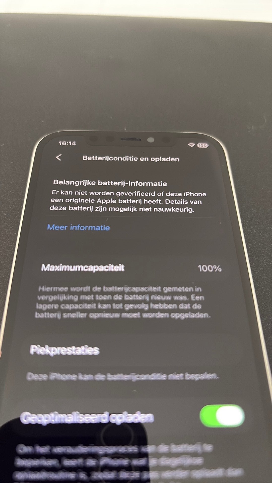 Foto 4 van Iphone 12 100%batterij
