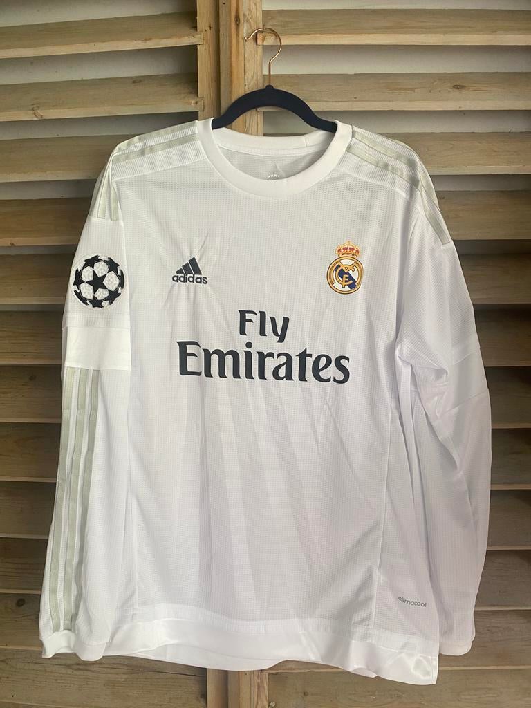 Retro voetbalshirt lange mouwen ronaldo maat: XL, Maat XL, Ophalen of Verzenden, Nieuw, Shirt
