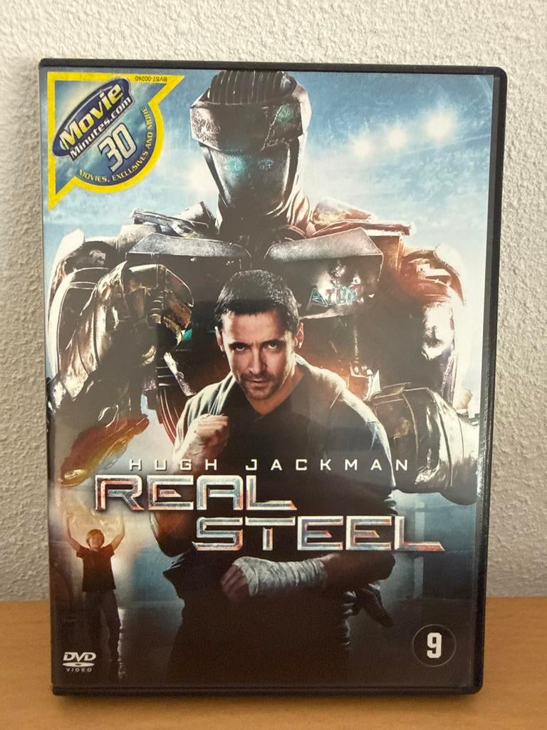 Real Steel DVD - Actievolle Robot Boksfilm met Hugh Jackman, Vanaf 9 jaar, Ophalen of Verzenden, Gebruikt, Actie