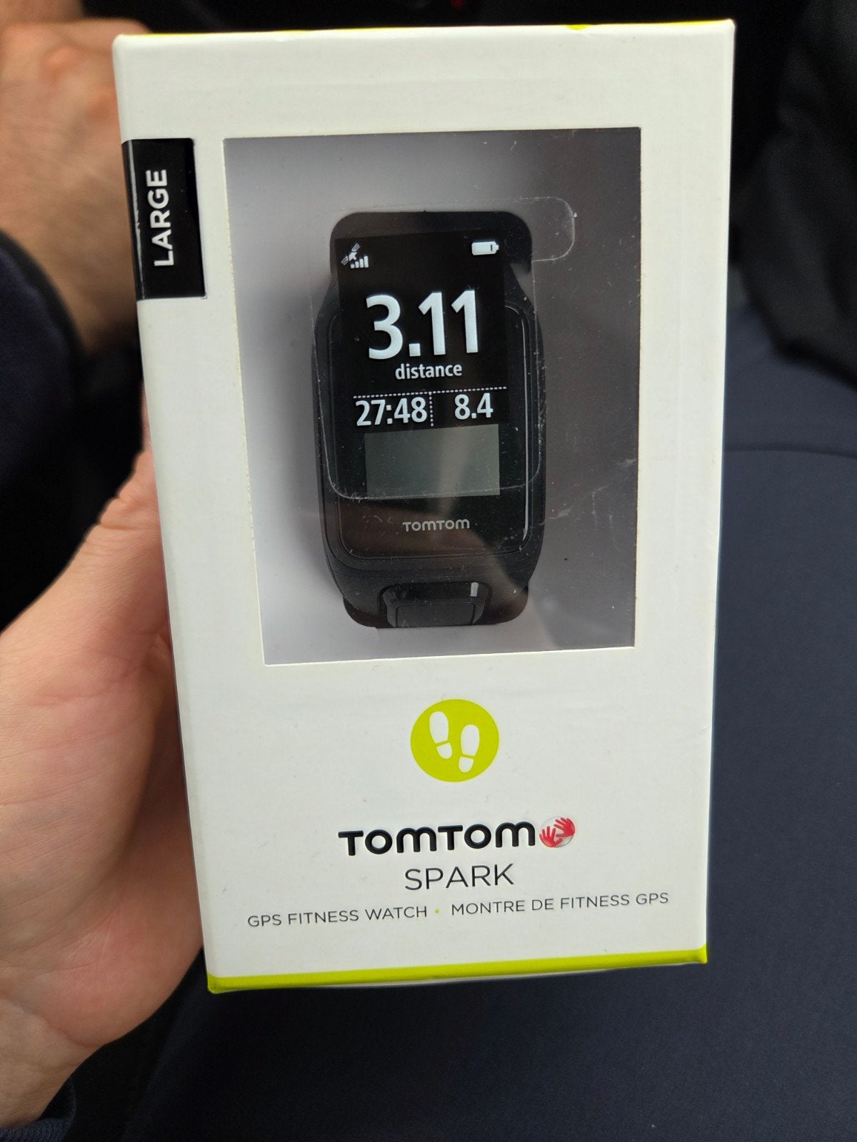 TomTom Spark GPS Fitness Horloge - Large, Ophalen of Verzenden, Afstand, Nieuw, TomTom