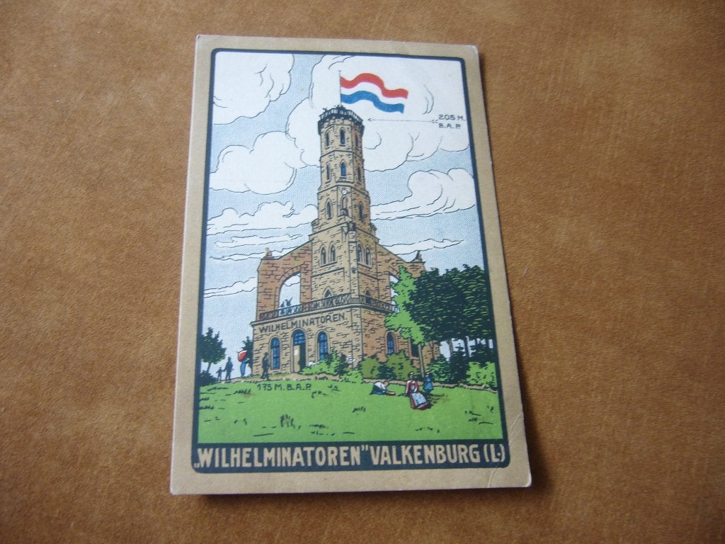 VALKENBURG L.  =  WILHELMINATOREN, Ophalen of Verzenden, 1920 tot 1940, Ongelopen, Limburg