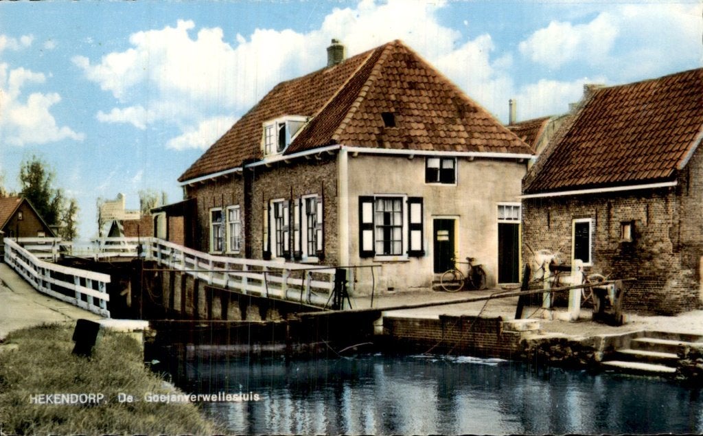 Hekendorp - Goejanverwellesluis - Sluis, Verzamelen, Ansichtkaarten | Nederland, Gelopen, Zeeland, 1980 tot heden, Ophalen of Verzenden