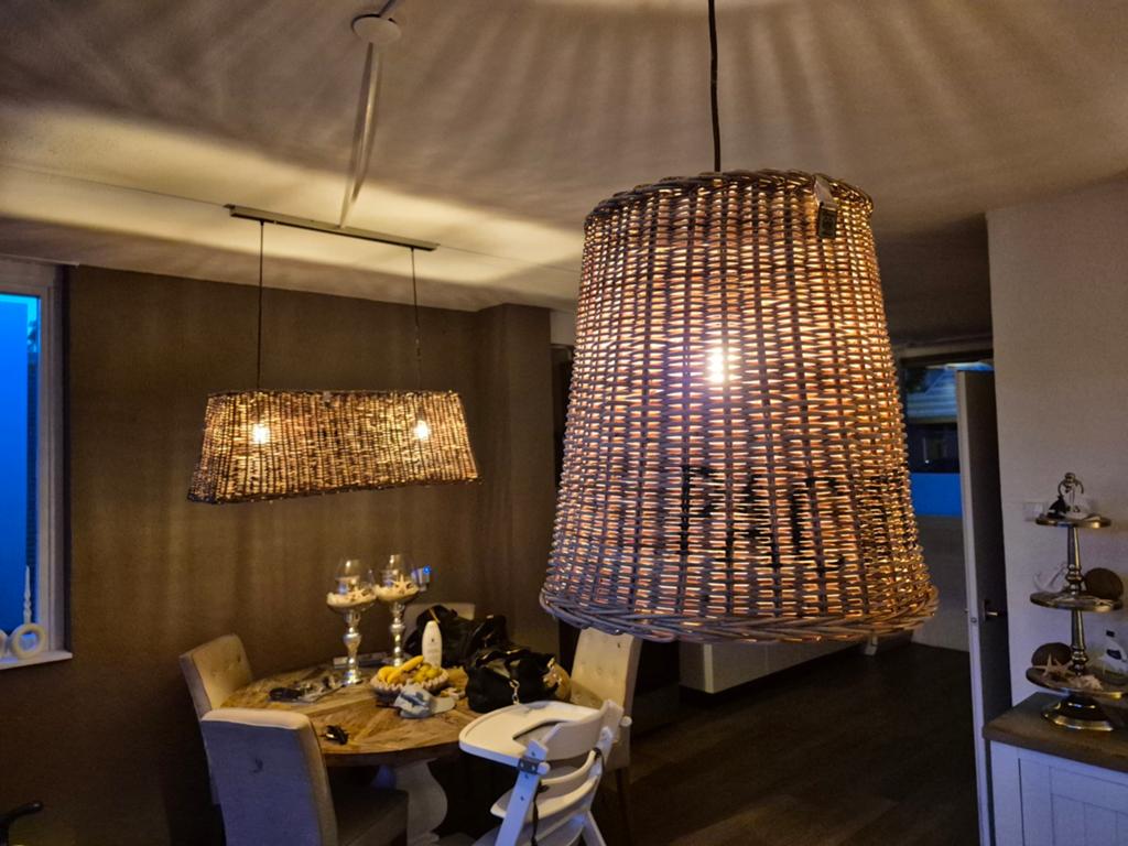 Riviera Maison lampen - set van 2, Ophalen, Overige materialen, 50 tot 75 cm, Zo goed als nieuw